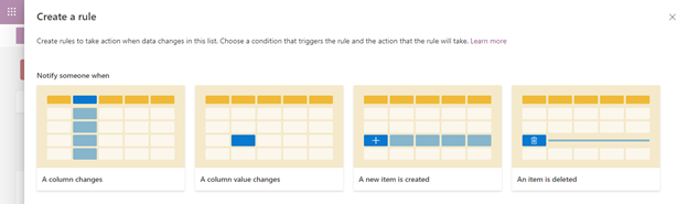 Configure forms and rules in Microsoft Lists