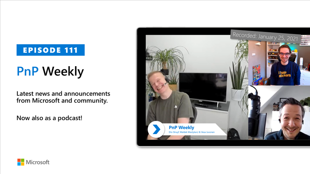 Microsoft 365 PnP Weekly – Episode 111