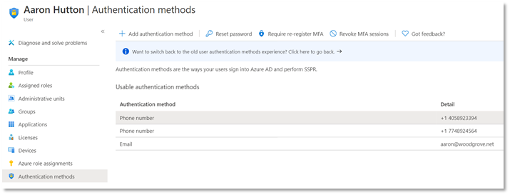 Upcoming changes to managing MFA methods for hybrid customers