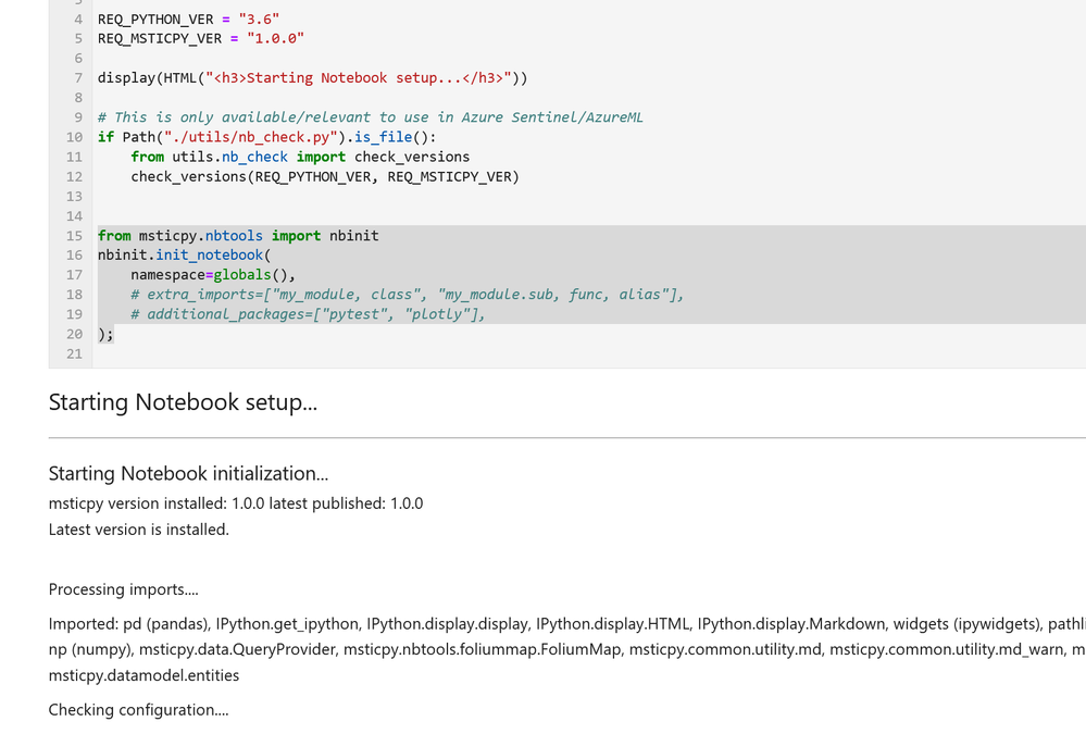 MSTICPy and Jupyter Notebooks in Azure Sentinel, an update