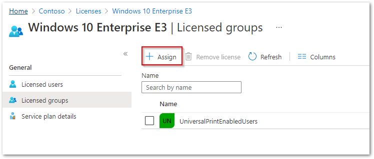 Assign license to Dynamic Group.