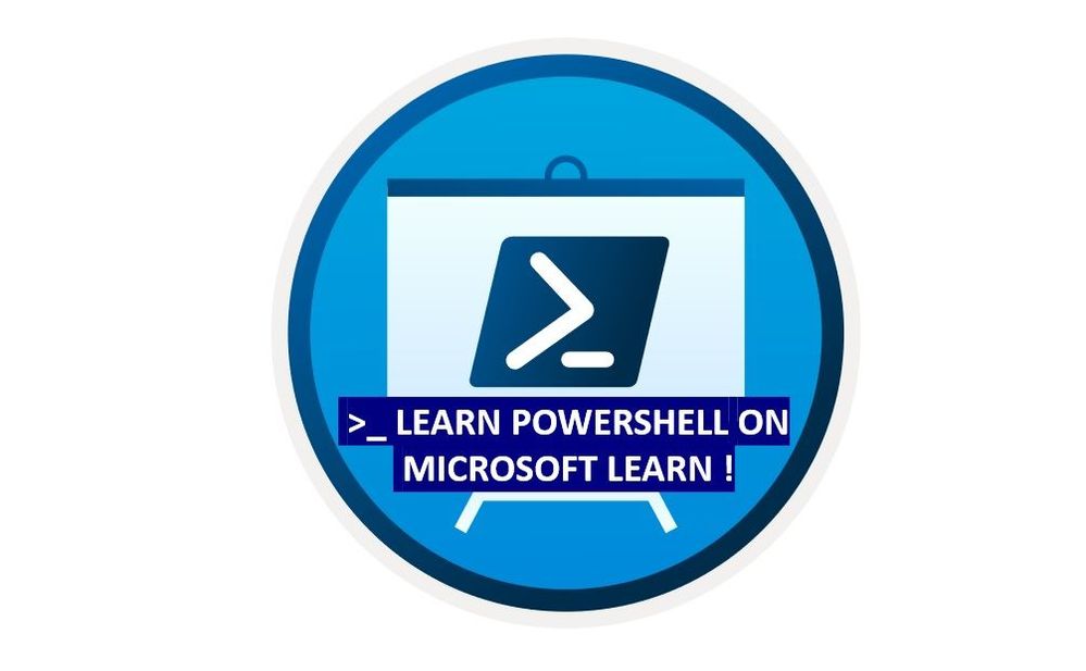 Getting started and Learn PowerShell on Microsoft Learn!