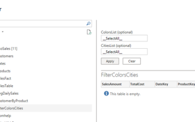 How to force filtering on at least one criterion when querying ADX data in direct query mode