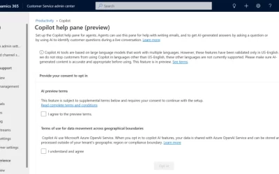 Take Customer Service to new heights with cross-geo support for Copilot