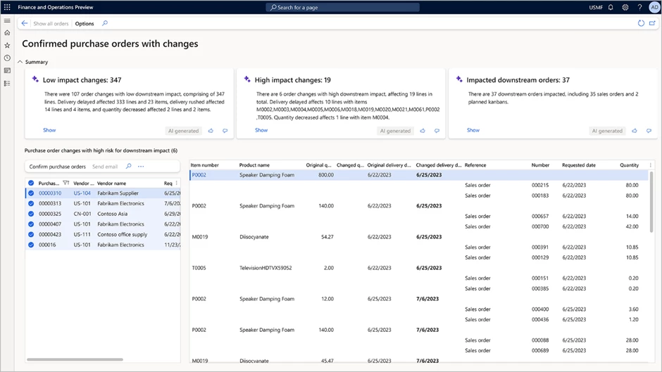 Make more effective procurement decisions with Dynamics 365 Copilot in Supply Chain Management