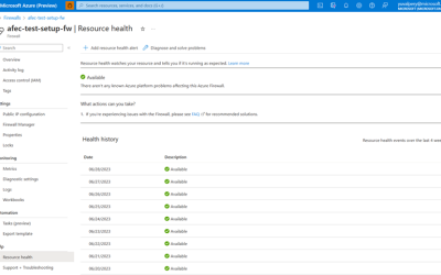 Azure Firewall: New Monitoring and Logging Updates