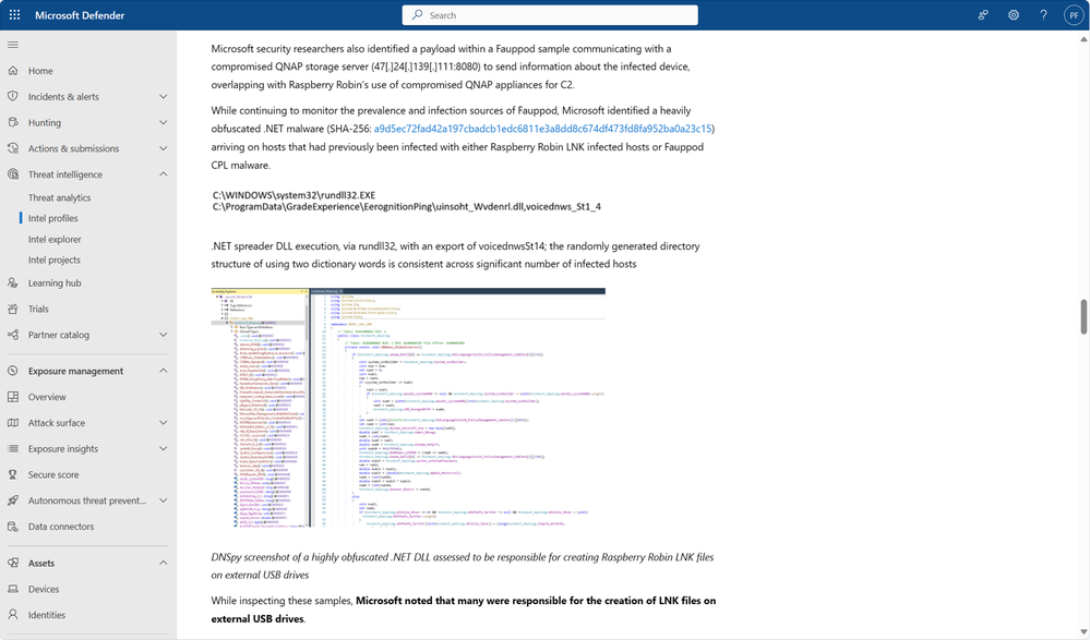 Full intel profiles contain extensive information on threat actors, tools, and vulnerabilities by leveraging details from actual threat investigations.