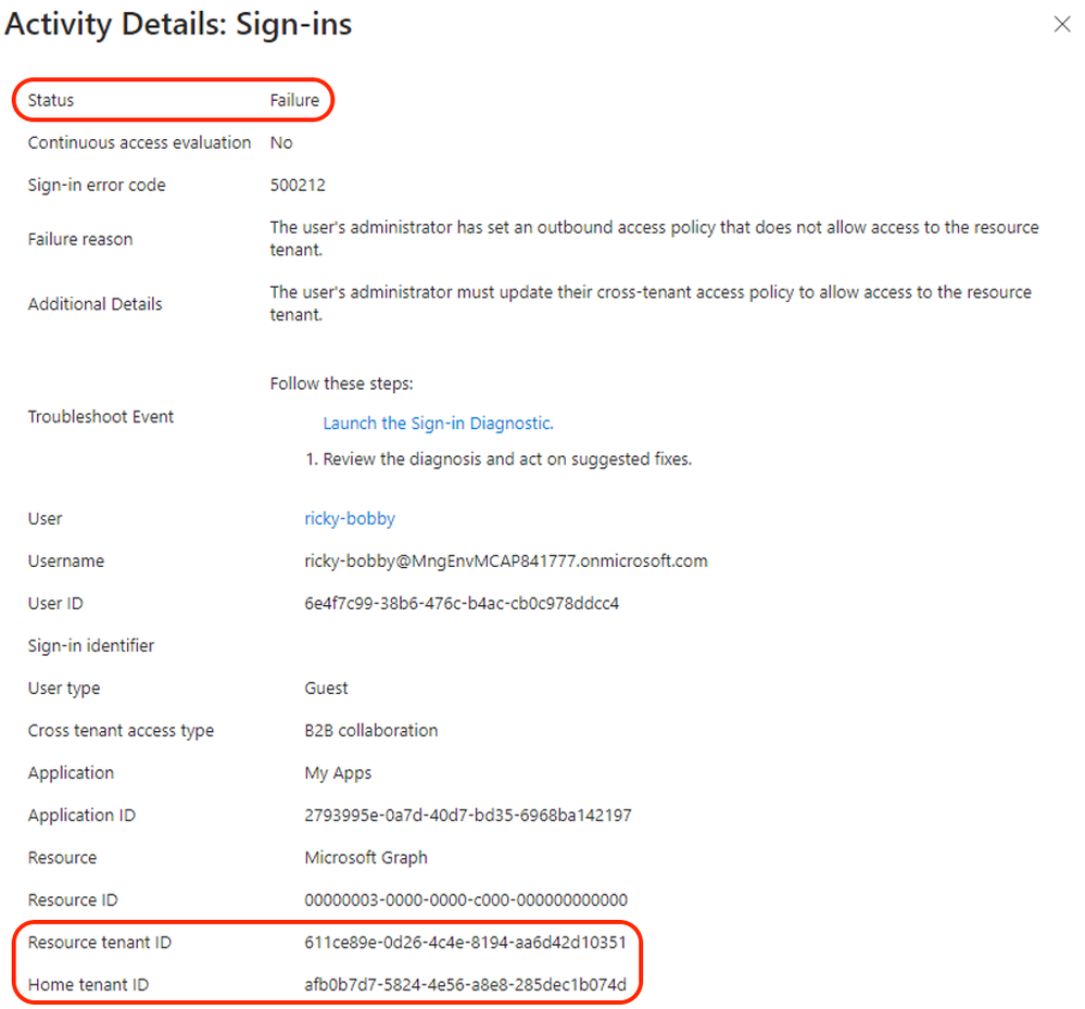 Figure 8: Sign-in logs