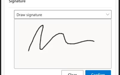 Capture customer signatures with the new Signature control in Dynamics 365 Field Service Mobile