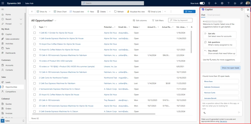 Transform seller effectiveness with Dynamics 365 Sales Copilot