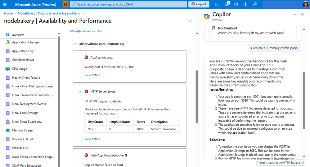 Diagnostic Tooling for Azure Apps