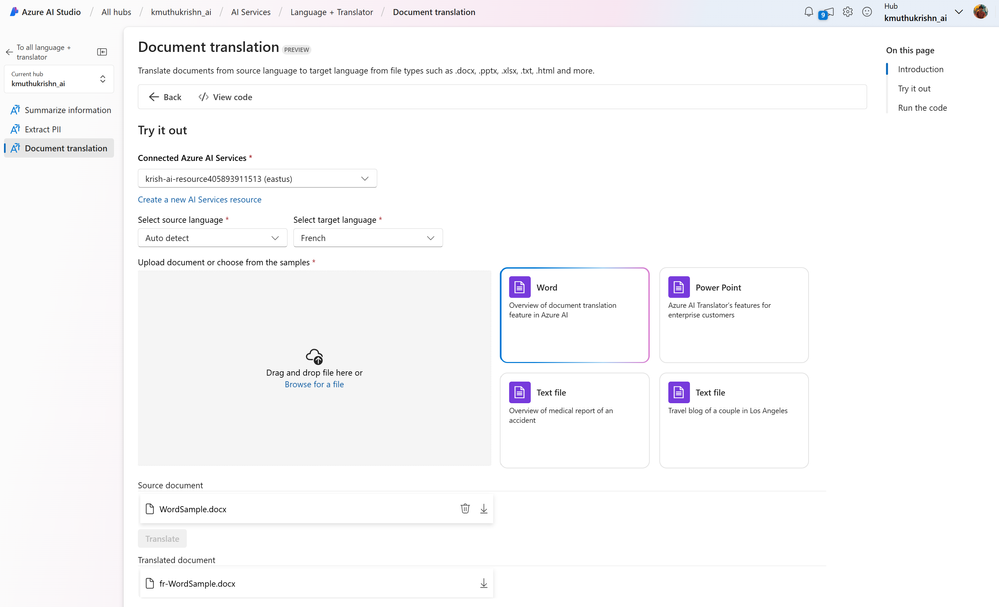 What’s new in Azure AI Translator: document translation?