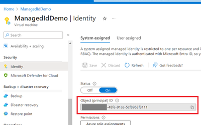 Qtip: Connect Windows Azure VM to Azure SQL DB using Managed Identity