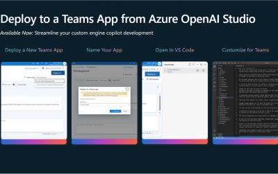 Announcing Deploy To Teams from Azure OpenAI Studio