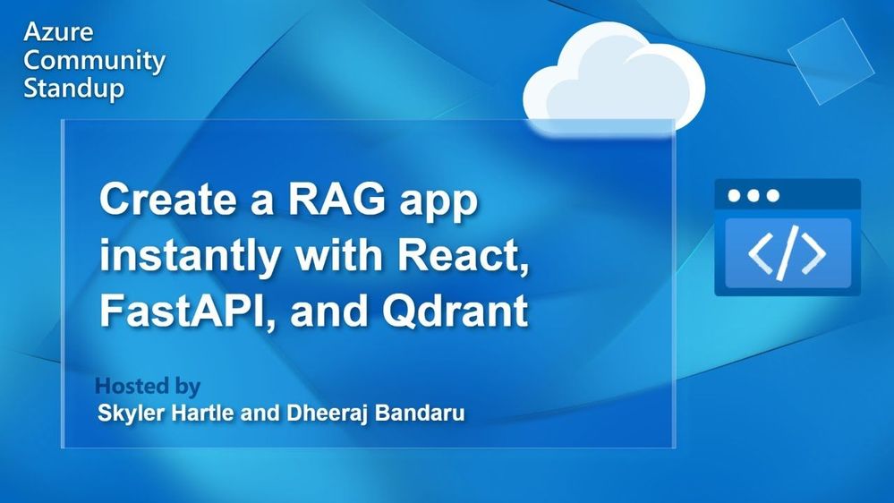 Azure Static Web Apps Community: Criação de uma App (RAG) com App Spaces e Azure Static Web Apps