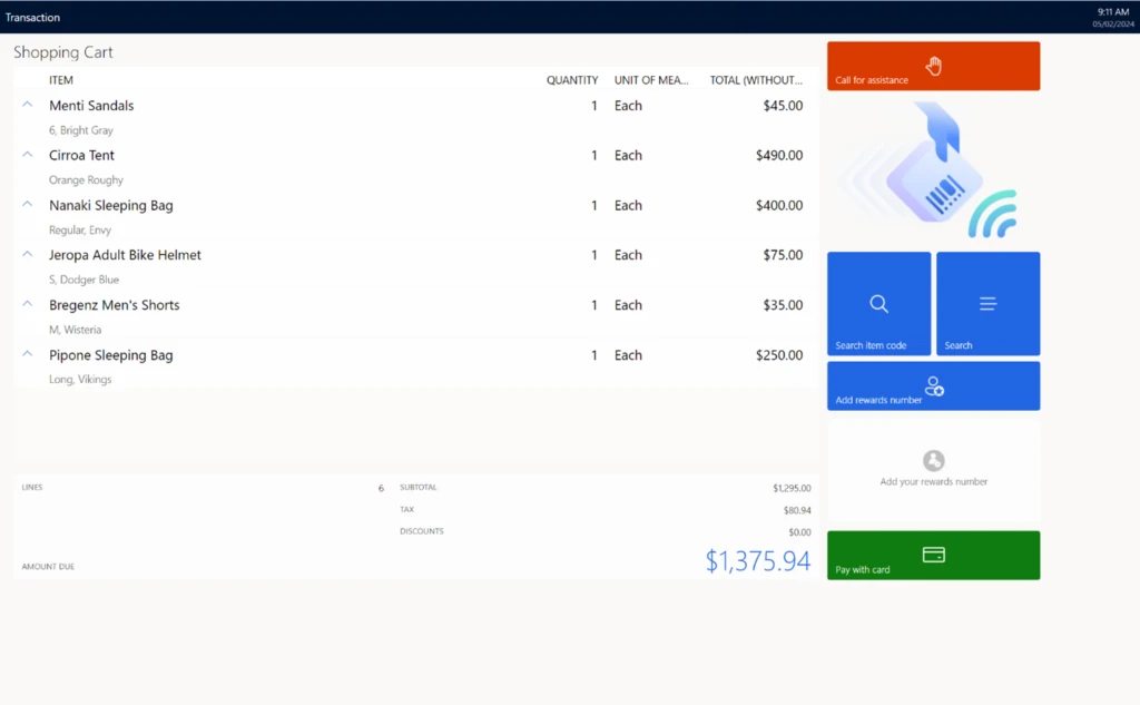 Announcing public preview of Dynamics 365 Store Commerce Self-checkout