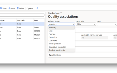 Enhancing Supply Chain Integrity: introducing quality control for goods in-transit orders in Dynamics 365 SCM 