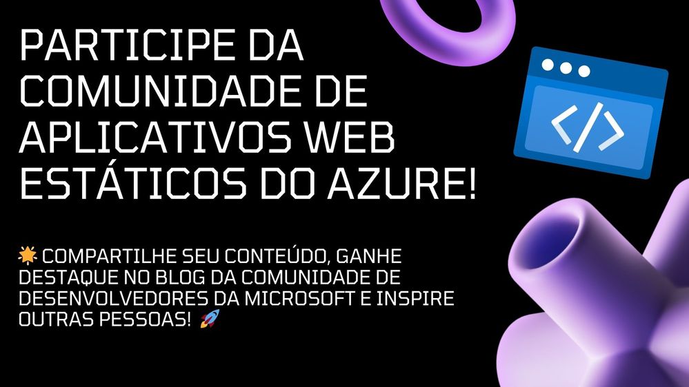 Este Mês no Azure Static Web Apps | 07/2024